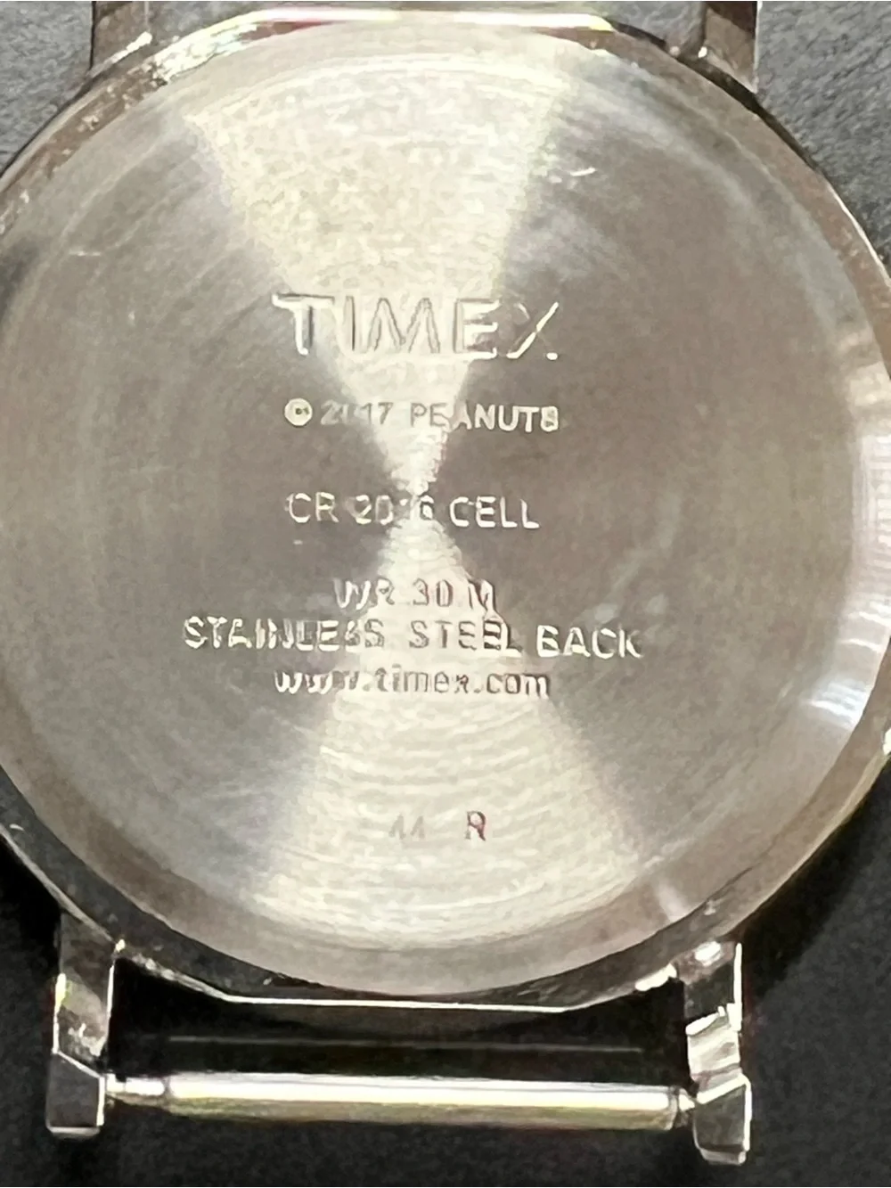 EUC Timex x Peanuts Charlie Brown 38mm Fabric Strap Watch